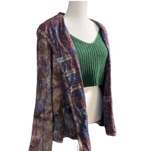 Reversible Vintage Patchwork Jacket Medium